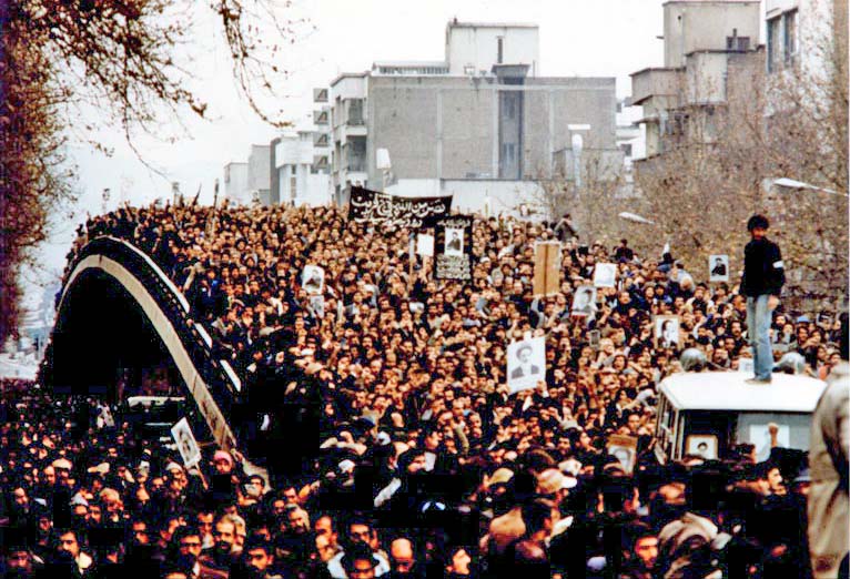 Mass demonstration Iran