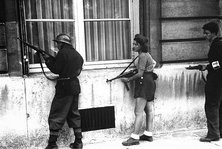 Simone Segouin Resistance française Women French resistance