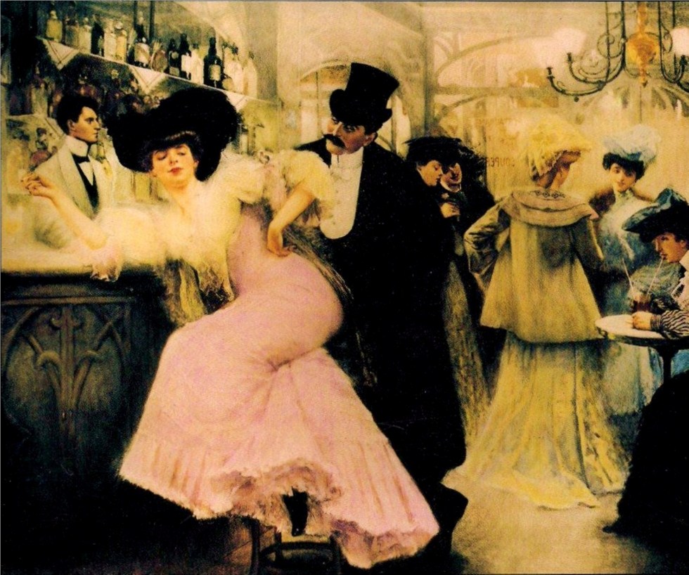 Le_bar_de_Maxim's_par_Pierre-Victor_Galland_(A)