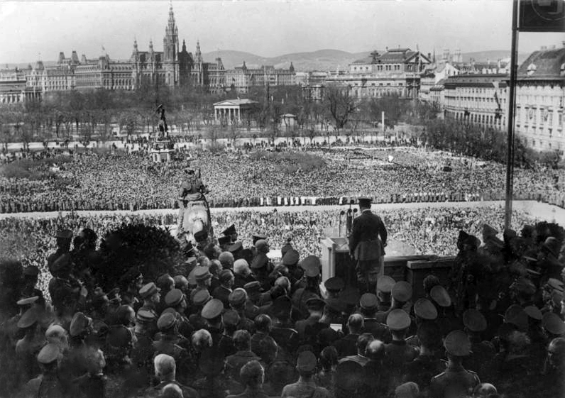 Wien, Heldenplatz, Rede Adolf Hitler
