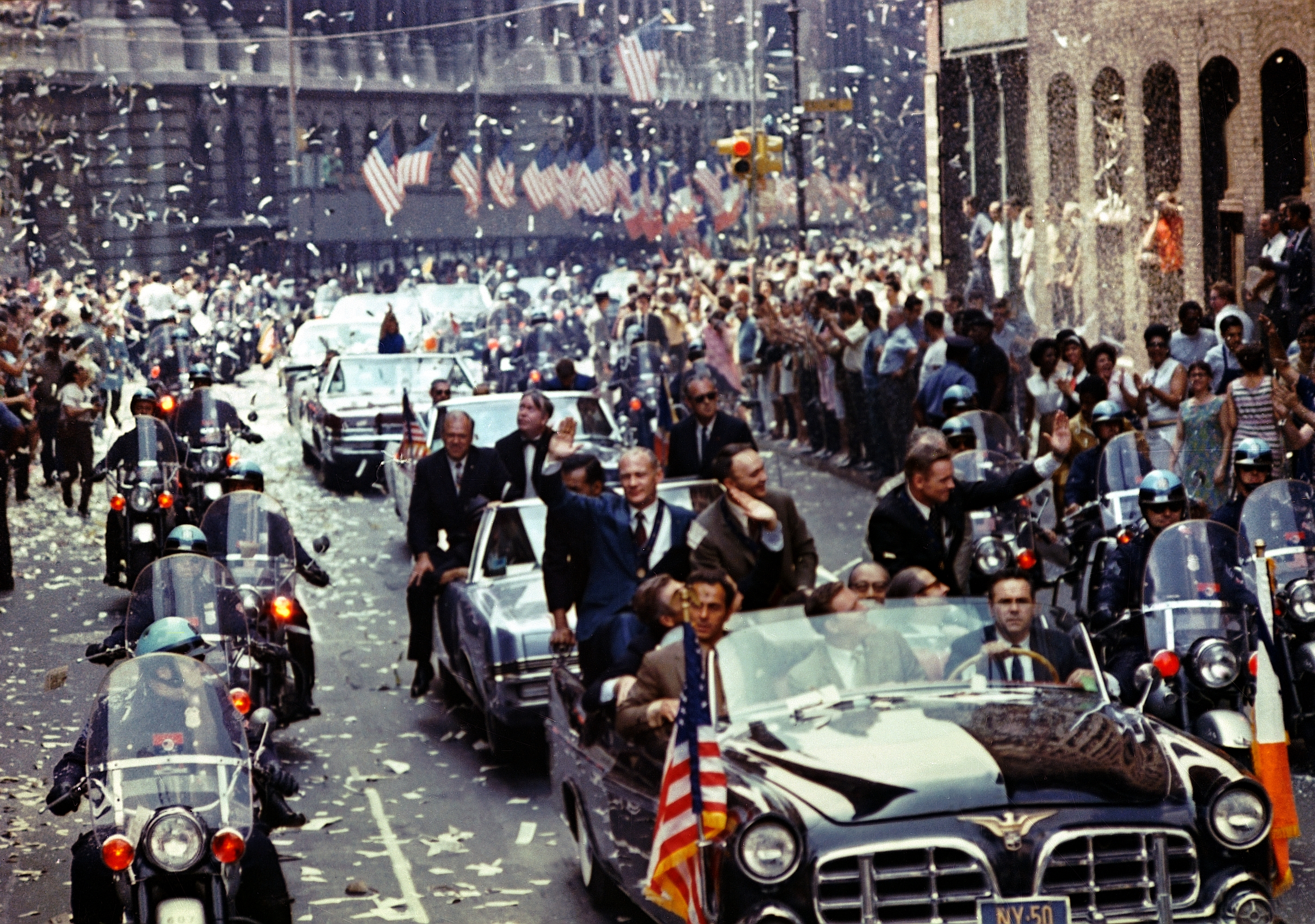 Apollo 11 astronauts parade NYC