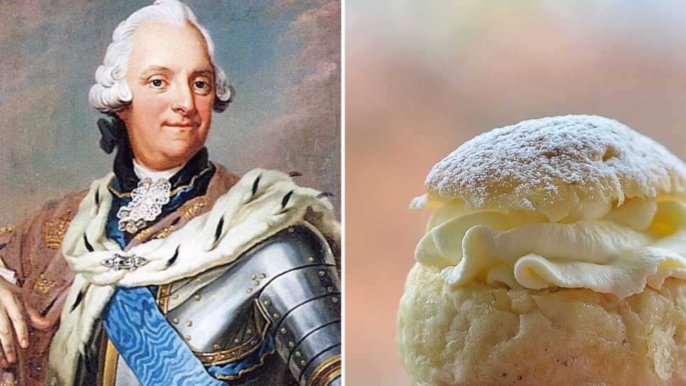 Adolphe Frédéric roi de Suède mort idiote semla