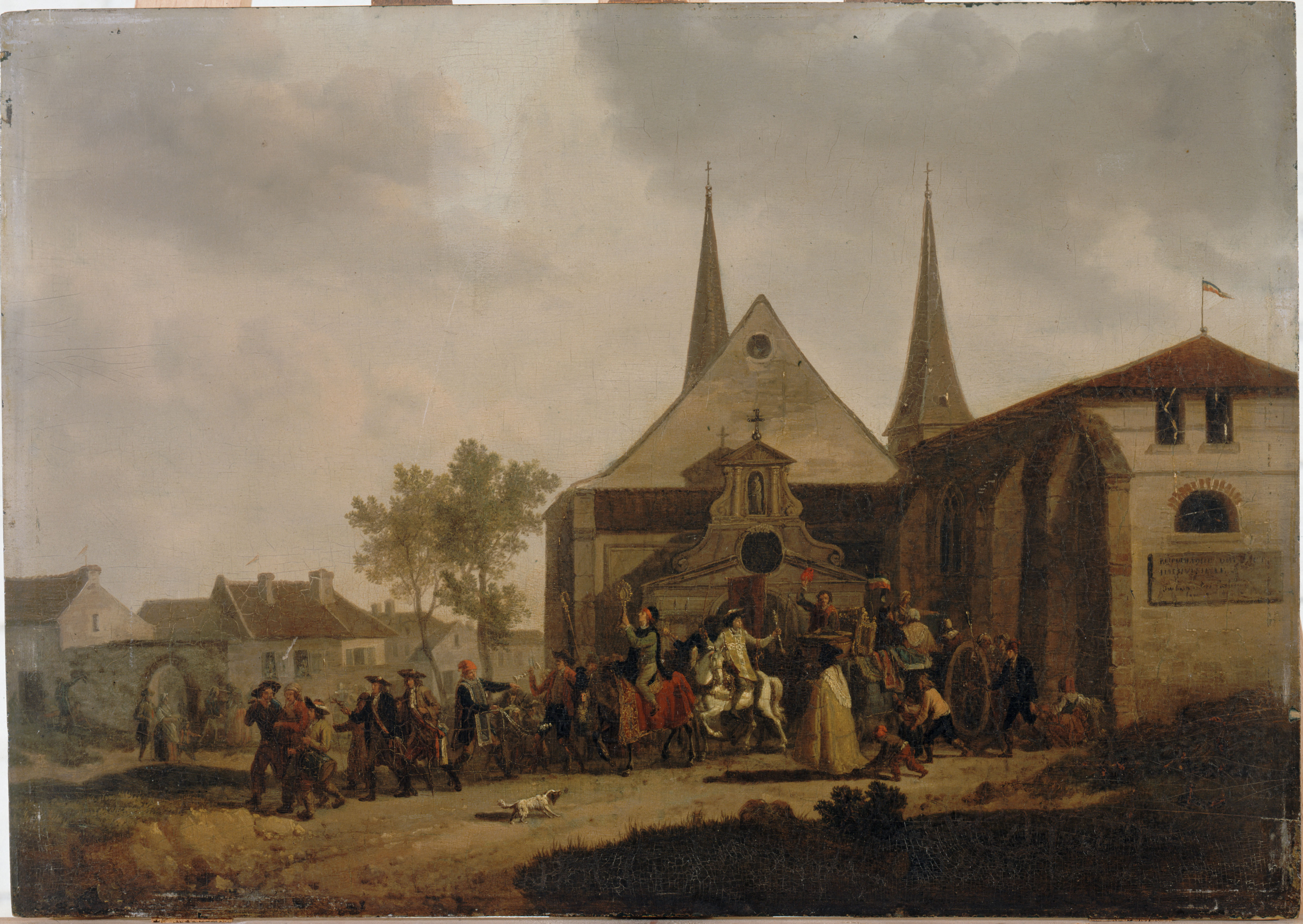PILLAGE D'UNE EGLISE PENDANT LA REVOLUTION