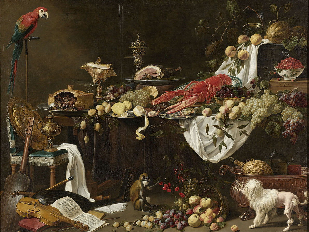 Banquet_Still_Life,_Adriaen_van_Utrecht,_1644_-_Rijksmuseum