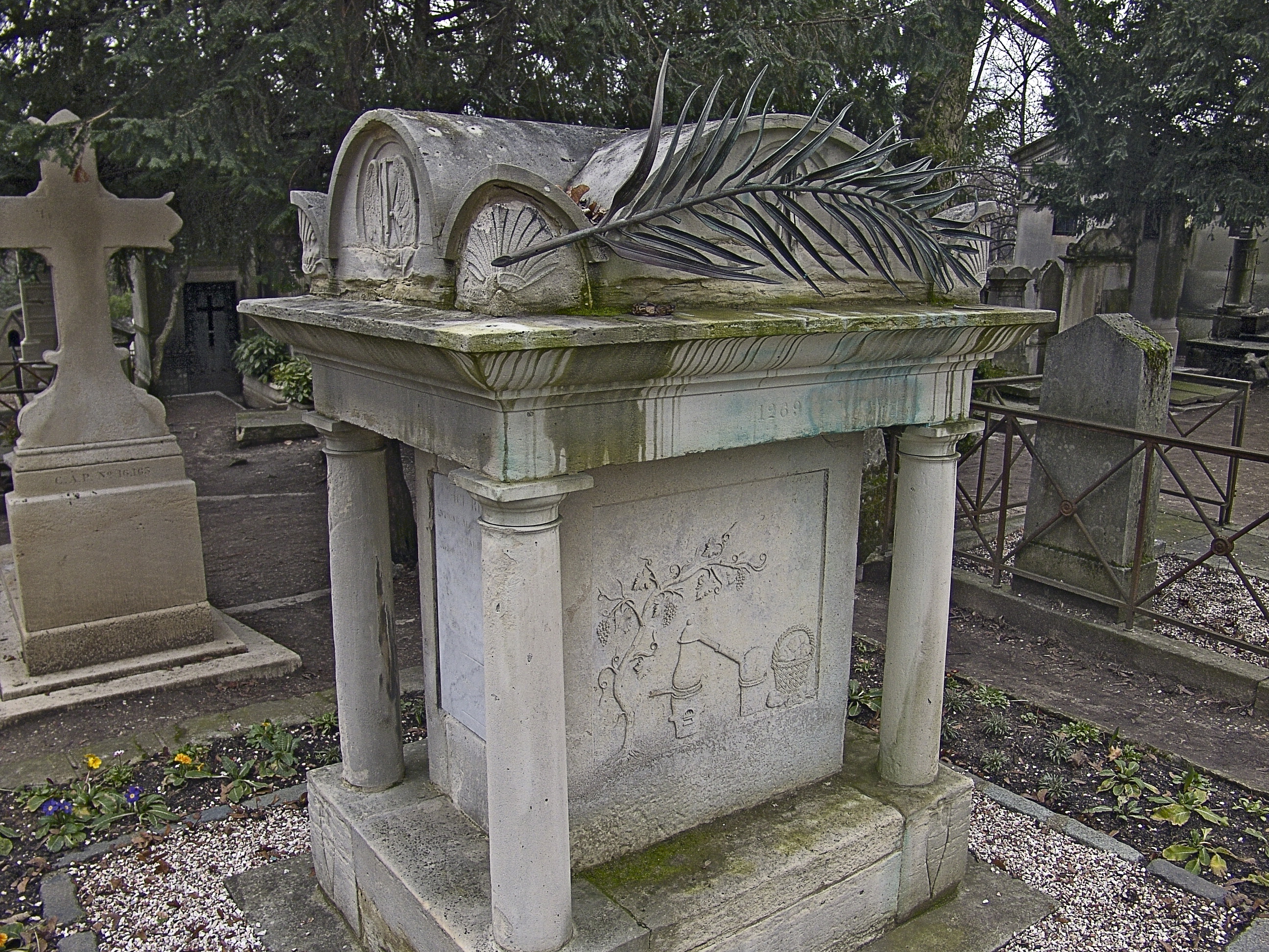 Tombe Parmentier Père Lachaise Paris